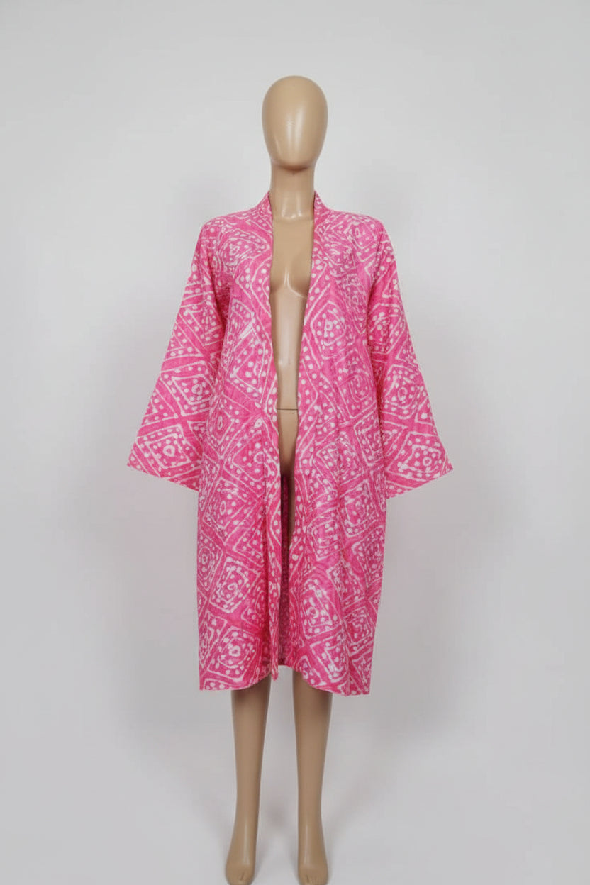 Pink Paradise Kimono